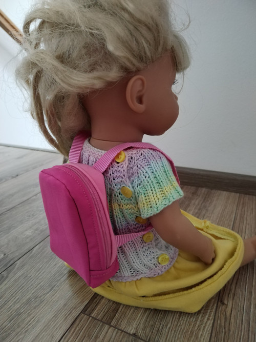 Softshellový batoh pro panenku — foto 6