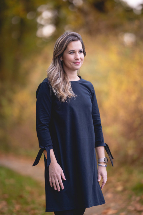 Šaty Koko+ černé vazačka 3/4 — foto 3