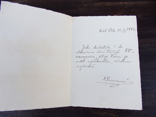 Chryzantémy ve džbánku - pohlednice — foto 2