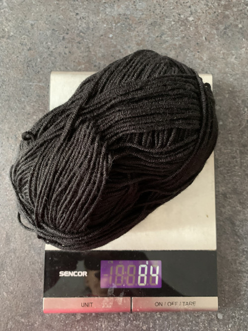 Příze Everyday/Himalaya černá- 84g — foto 2
