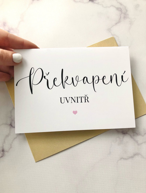 Otevírací přání s ultrazvukem "Překvapení" — foto 5