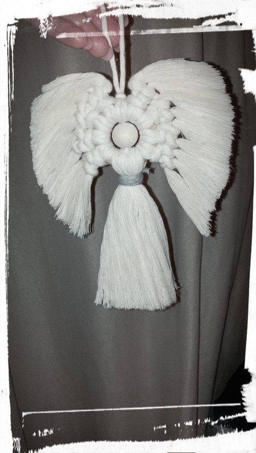 Macramé anděl — foto 5