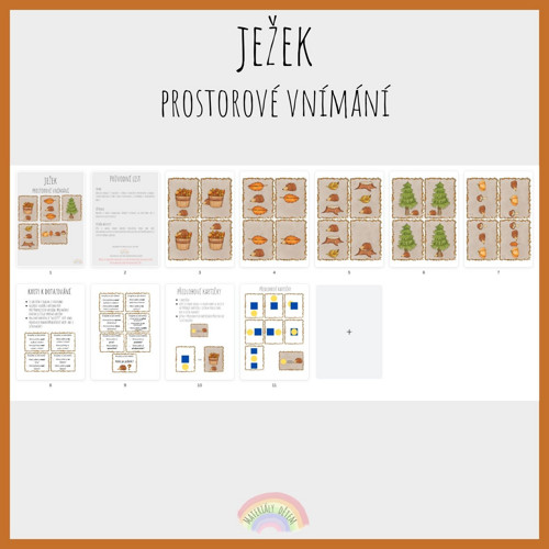 Ježek, prostorové vnímání — foto 2