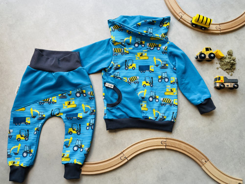 Tepláčky baggy STROJE 80 — foto 3