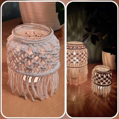 Macramé lucerna 1 - Dárek — foto 2
