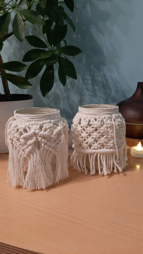 Macramé lucerna 2 - Dárek — foto 2