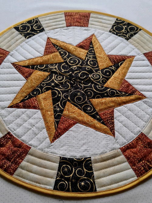 Vánoční dečka, ubrus - patchwork — foto 5