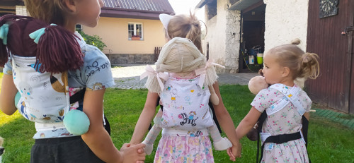 Dětské nosítko na panenky VÍLY — foto 4