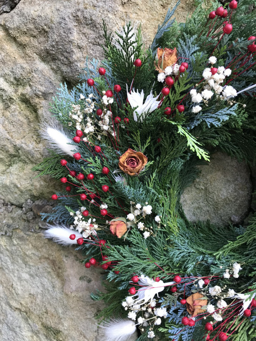 Přírodní červený věnec — foto 4