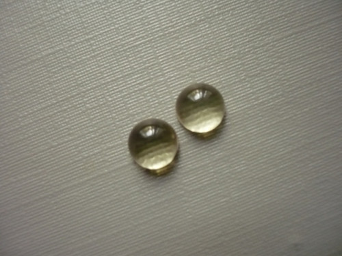 Pár kabošonů - citrín 6 mm, č.4Af — foto 2