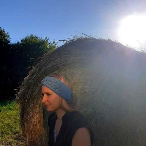 Pletená čelenka 100% merino — foto 2