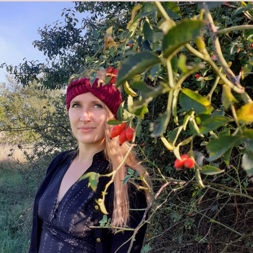 Pletená čelenka 100% merino — foto 3