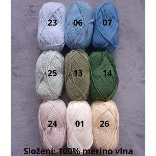 Pletená čelenka 100% merino — foto 4