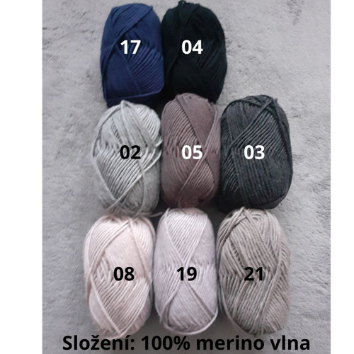 Pletená čelenka 100% merino — foto 5