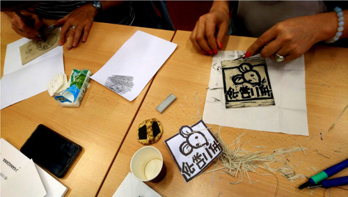 NOVOROČENKA - workshop grafiky - DRAK / Teplice — foto 4