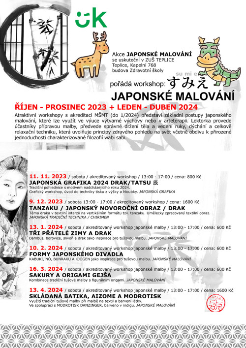 NOVOROČENKA - workshop grafiky - DRAK / Teplice — foto 2