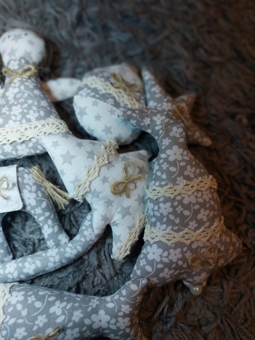 Set šitých vánočních ozdob — foto 3