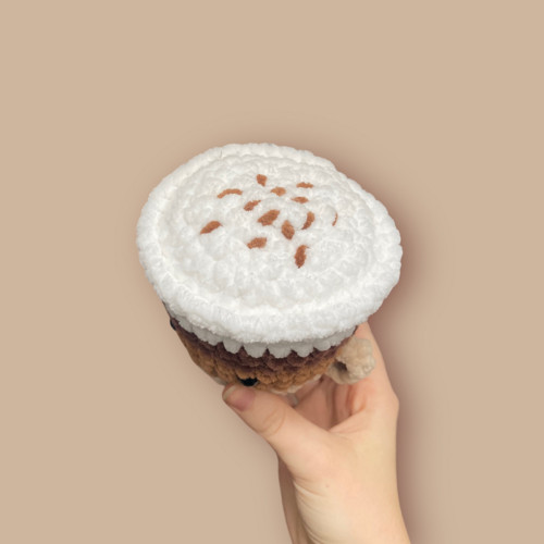 Háčkovaný nápoj - Prostě Latte — foto 2