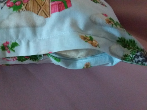 Povlak skřítci na světle modrém — foto 2