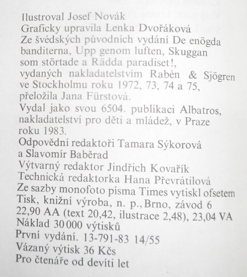 Hans-Eric Hellberg: VZHŮRU do povětří! • 1983 — foto 4