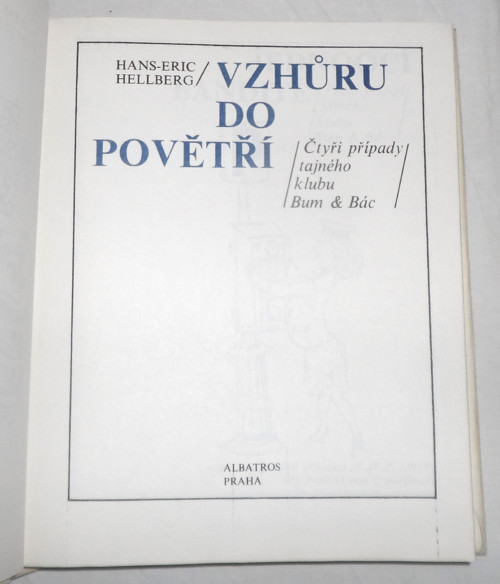 Hans-Eric Hellberg: VZHŮRU do povětří! • 1983 — foto 3