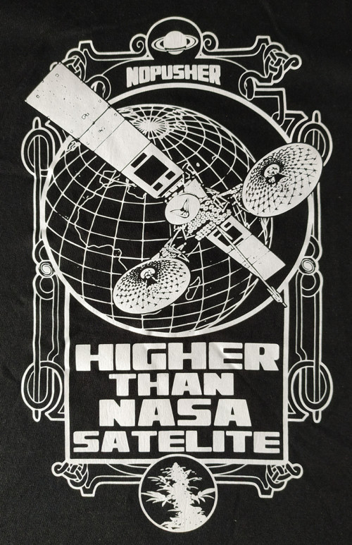 Tričko Higher than Nasa Satelite — foto 4