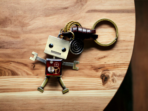 Robot - klíčenka — foto 2