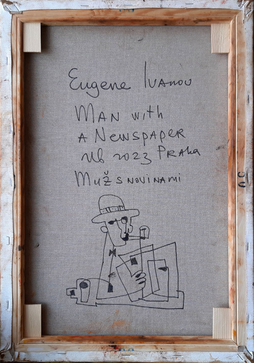 Muž s novinami — foto 5