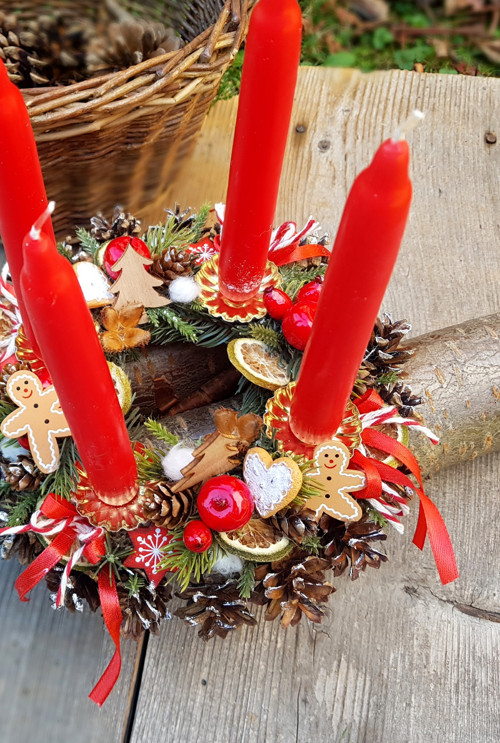 Malý adventní věneček — foto 2