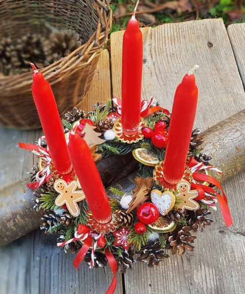Malý adventní věneček — foto 3