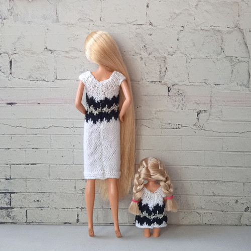 Oblečky pro Barbie a Evičku - šaty — foto 2