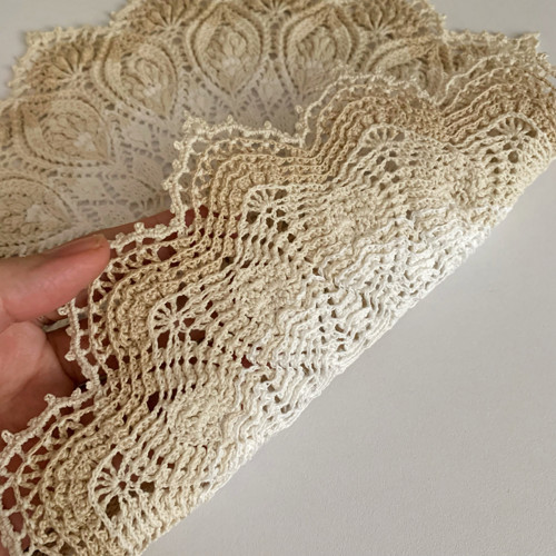 Háčkovaná dečka strukturovaná 31 cm — foto 6