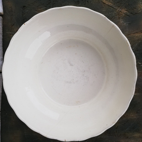 Starožitná mísa, srdíčka. 24 cm. — foto 2