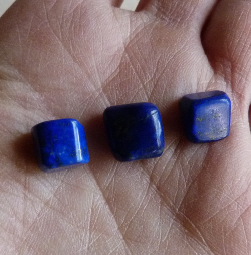 Lapis-lazuli - 3 ks (3/2) cm - Extra — foto 4