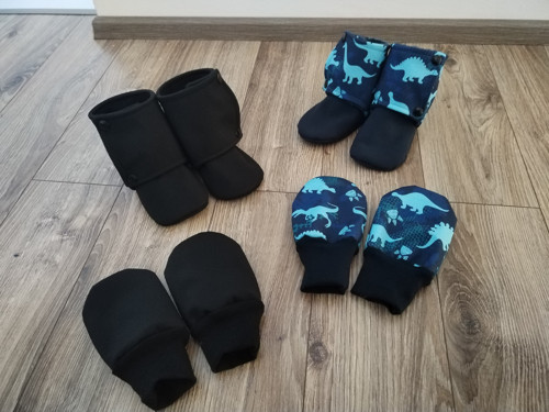 Bezpalcové rukavice ze softshellu — foto 2