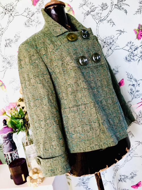 Retro kabátek Jackie — foto 4