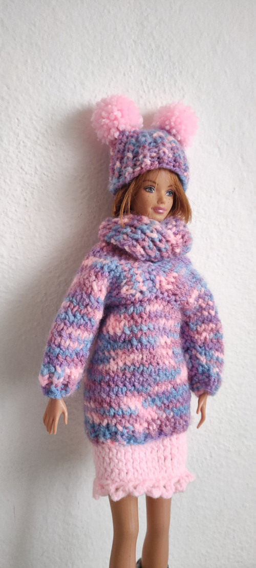 Zimní komplet pro Barbie — foto 3