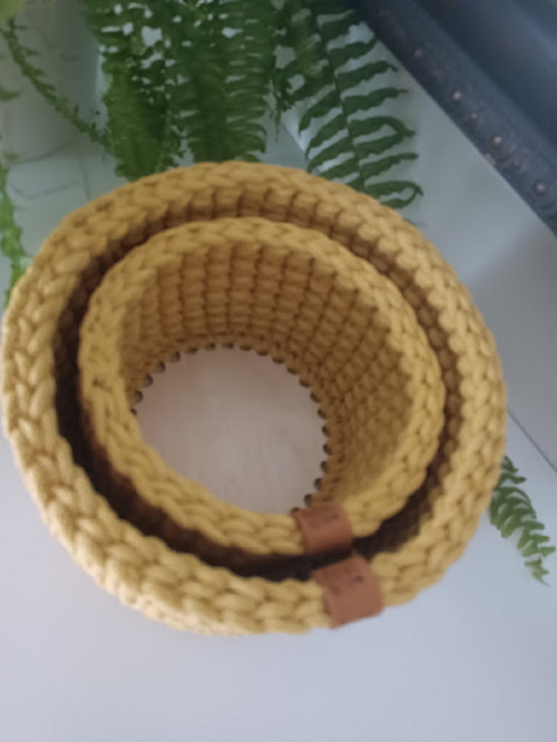 Set Háčkovaných Košíků — foto 2