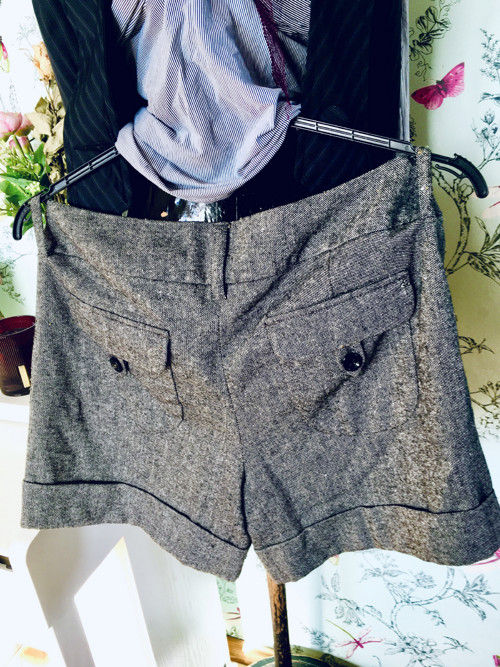 Kraťásky tvídové dandy chic — foto 4