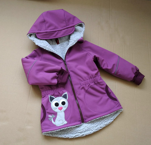 Rostoucí softshell bunda...vel. 104/110 SLEVA !! — foto 3