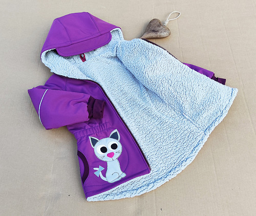 Rostoucí softshell bunda...vel. 104/110 SLEVA !! — foto 5