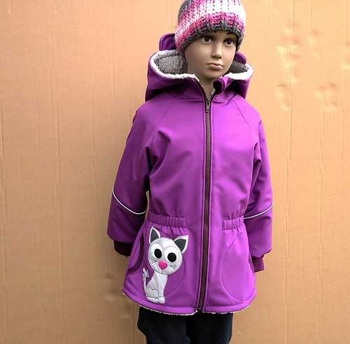 Rostoucí softshell bunda...vel. 104/110 SLEVA !! — foto 6