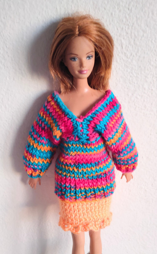 Zimní komplet pro Barbie — foto 2