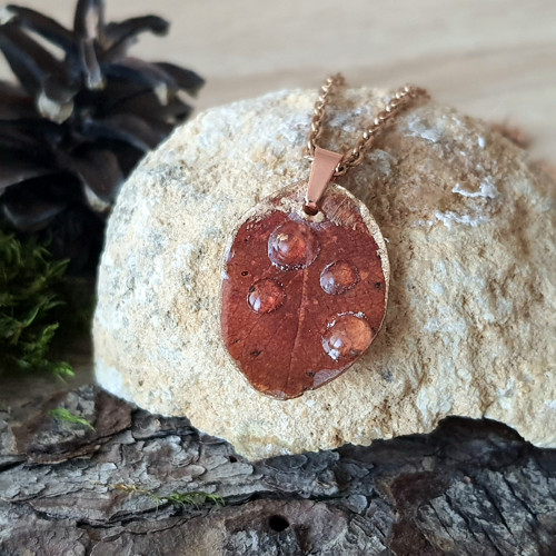 Sada šperků "Podzimní lístky" — foto 4