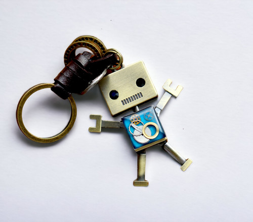 Robot - klíčenka — foto 2