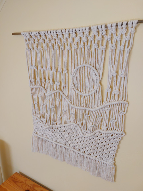 Macramé nástěnná dekorace — foto 2