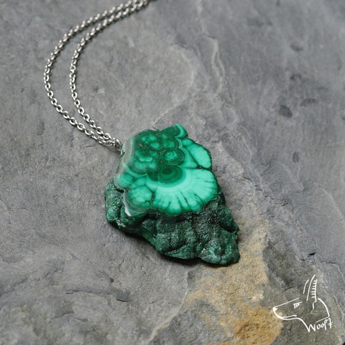 Malý malachitový talisman — foto 2