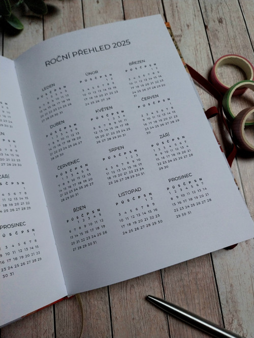 Diář 2024 Máky A5 — foto 2