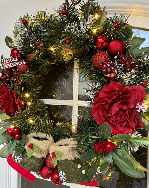 Adventní (vánoční) věnec — foto 3