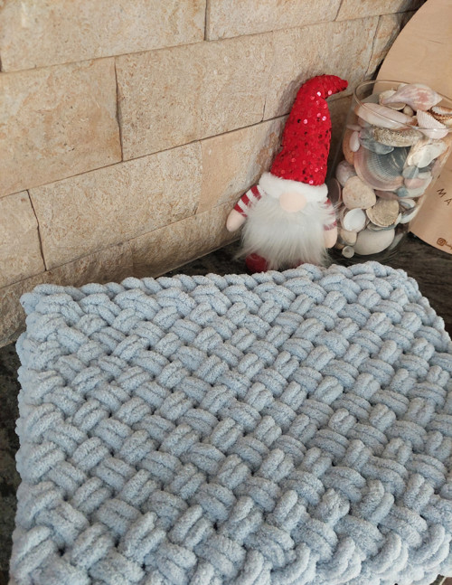 Dětská deka světle šedá — foto 3